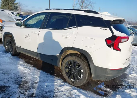 2022 GMC Terrain Awd Sle из США, поврежденный, VIN 3GKALTEV4NL249191